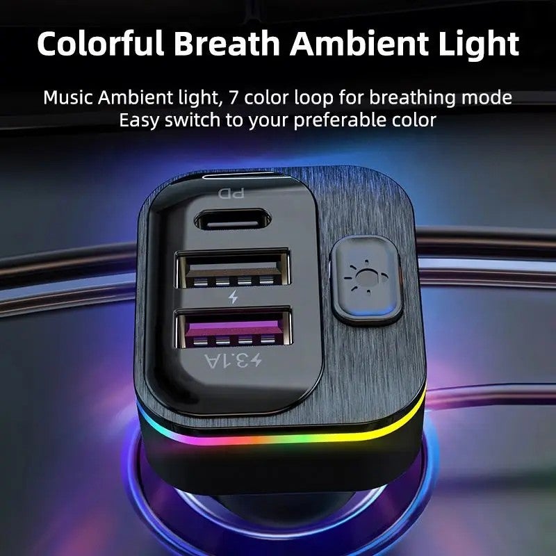 Bluejw USB Car Charger Quick Charge 4.0 QC3.0 5A PD 20W Type C Fast Automobile Charger for iPhone Xiaomi - Image 5